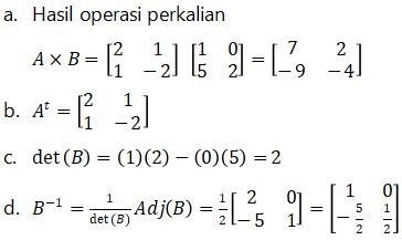 Pembahasan Soal Matriks