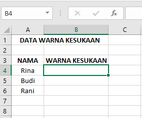 Cara Membuat Dropdown List Di Excel Lengkap