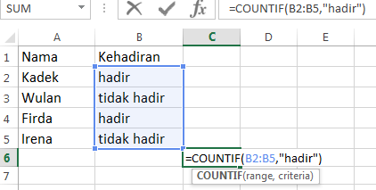 Tutorial Penggunaan Rumus Count Counta Dan Countblank Vrogue Co